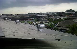 Pemasangan Turboair Turbine Ventilator proyek 40